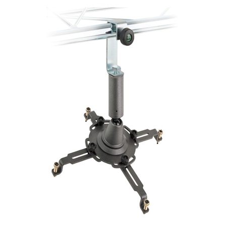 Support structure Ø50mm universelle noir EUROMET pour vidéoprojecteur
