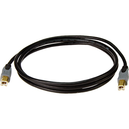 Cordon USB 2.0 modèle B/B KLOTZ - longueur 4,50m