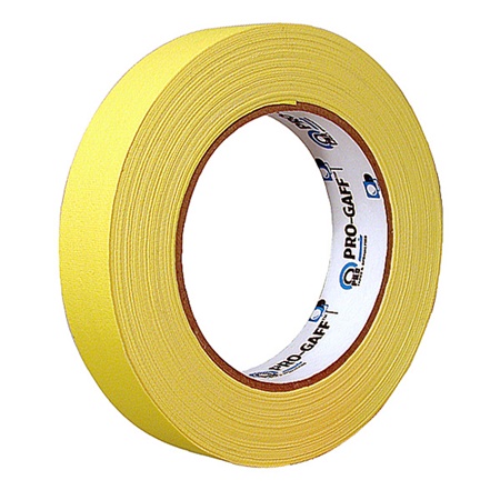 Gaffer US GAF PRO TAPES Pro Gaff® - 24mm x 22,86m Jaune