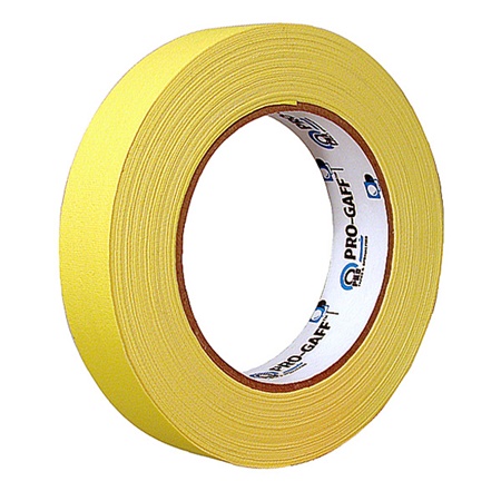 Gaffer US GAF PRO TAPES Pro Gaff® - 24mm x 22,86m Jaune