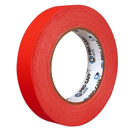 Gaffer US GAF PRO TAPES Pro Gaff® - 24mm x 22,86m Rouge