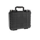 Valise plastique étanche BLACKCASE - Dim int : 30x22x9(6.5+2,5)cm