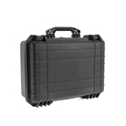 Valise plastique étanche BLACKCASE - Dim int : 30x22x9(6.5+2,5)cm