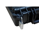 Valise plastique étanche BLACKCASE - Dim int:44,2x35x17,5(11,5+6)cm