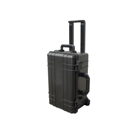 Valise plastique étanche BLACKCASE - Dim int:44,2x35x17,5(11,5+6)cm