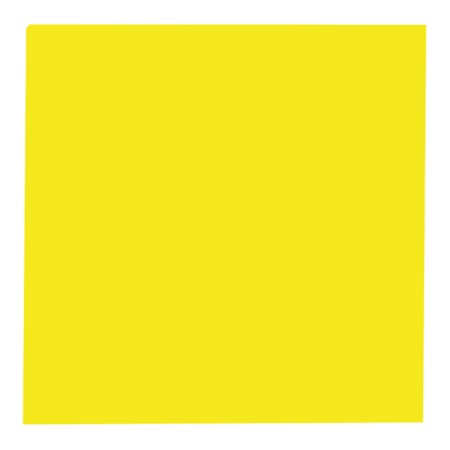 Verre dichroïque JAUNE 45 x 45mm