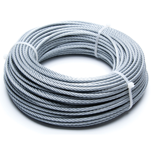 Ulisem Cable Inox 3mm,50M/3mm Corde en Acier Inoxydable,Cable en