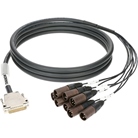 YTAN08DM5 - Câble analogique SUBD25 mâle / 8XLR3M pour MY8DA96 - 5m KLOTZ CABLES