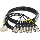 YCDAE5 - Câble numérique AES/EBU 5m SUBD25/4 XLR3M/4XLR3F KLOTZ CABLES