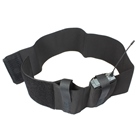 Ceinture attache Velcro 2 poches pour émetteur HF largeur 100mm