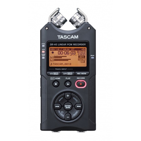 Enregistreur portable 4 pistes sur carte SD/SDHC TASCAM 