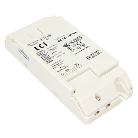 Transformateur d'alimentation pour led à courant constant 350mA 18W