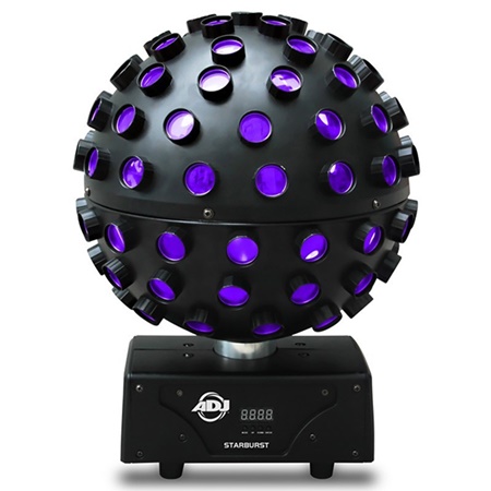 Effet lumineux LED à 360° rotatif source 3 x 15W RGBWYP ADJ