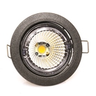 Projecteur LED à encastrer 8W, 2900K, IP23 - Anthracite - BE1ST PRO