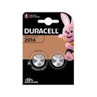 Lot de 2 piles boutons lithium DURACELL 3V CR2016