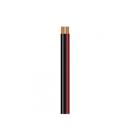 Câble HP contre-collé ECO 2 x 0,75mm² Noir - Bobine de 30m