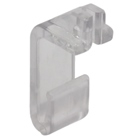 SUSP-FIL-CIMAISE - Suspendeur polycarbonate crystal pour fil sur cimaise à tableau