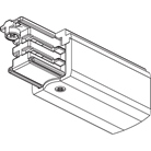 Alimentation pour extrémité droite pour rail 3 allumages blanc