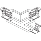 Angle 3 départs en T pour rail 3 allumages noir NORDIC ALUMINIUM