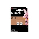 Lot de 2 piles bouton alcaline DURACELL 1.5V LR44