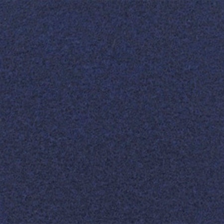 Moquette aiguillétée filmée bleue - coloris 0954 - Marine - 2m x 50m