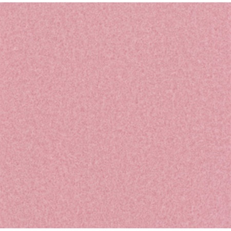 Moquette aiguillétée filmée rose - coloris 1252 - Japanese Rose-2x50m