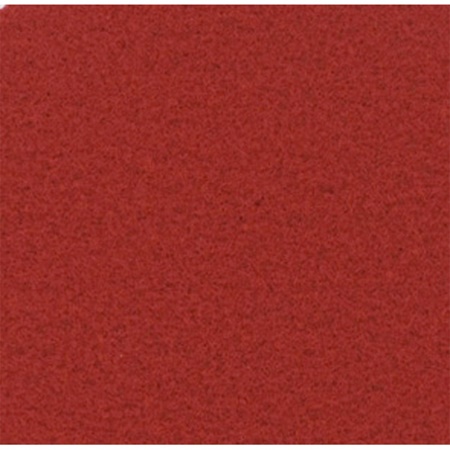 Moquette aiguillétée filmée rouge - coloris 9522 - Richelieu Red-2x50m