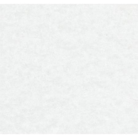 Moquette aiguillétée filmée blanche - coloris 0950 - White - 3m x 50m