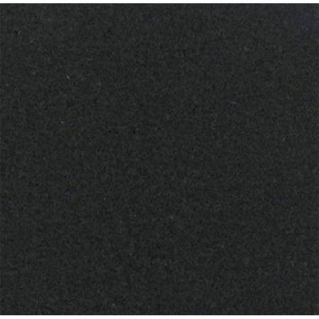 Moquette aiguillétée filmée noire - coloris 0910 - Black - 4m x 50m