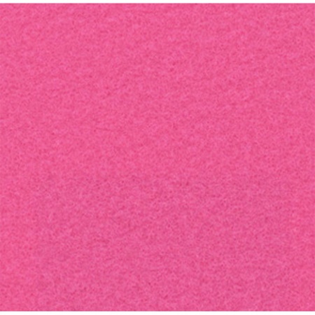 Moquette aiguillétée filmée rose - coloris 9302 - Fushia - 4m x 50m