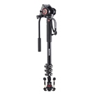 Monopode vidéo aluminium MANFROTTO Xpro avec rotule MVH500AH