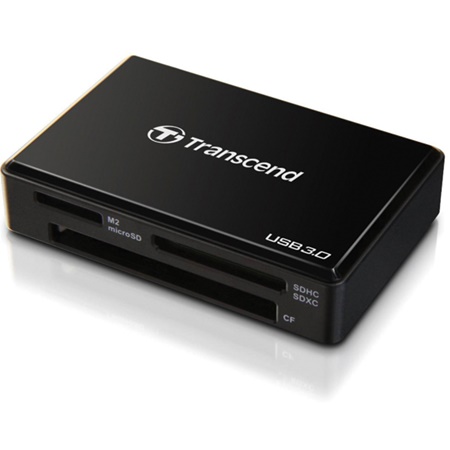 Lecteur de carte mémoire TRANSCEND TS-RDF8K2 pour SD, CF, MS - USB 3.1