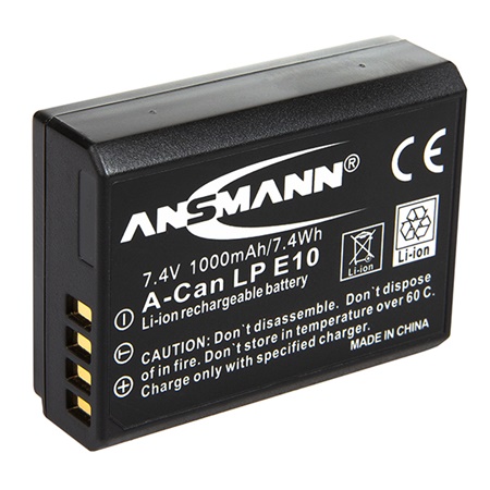 Batterie ANSMANN pour boitier CANON EOS 1100D
