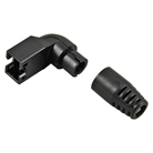 Manchon anti-pli coudé pour fiche RJ45 Cat6a HIROSE Départ horizontal