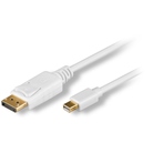 Cordon DisplayPort mâle - Mini DisplayPort mâle doré - 2m SOMMER CABLE