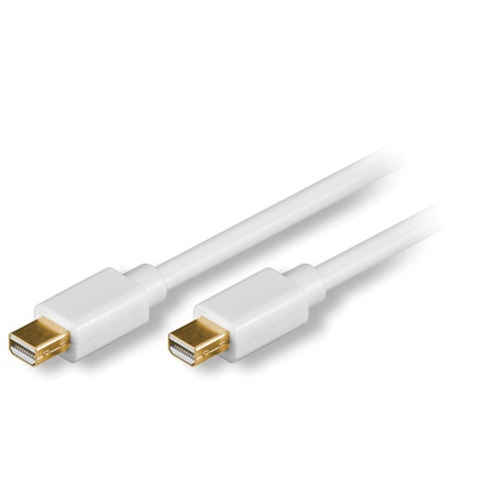 Cordon Mini DisplayPort mâle/mâle doré - Longueur : 2m SOMMER CABLE