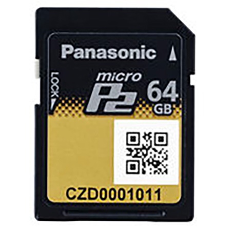 Carte mémoire PANASONIC MicroP2 - 64Gbit