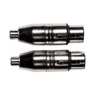 Lot de 2 adaptateurs XLR femelle - CINCH femelle YELLOW CABLE