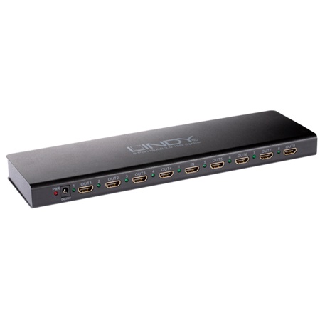 Distributeur/Splitter HDMI 2.0 HDCP 2.2 - 1 entrée 8 sorties - HD 4K