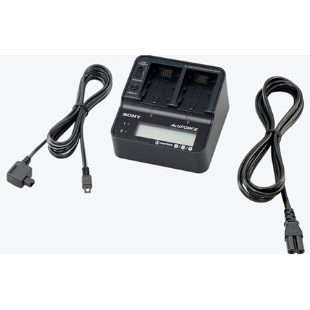 Chargeur double SONY AC-VQV10C3 pour batterie série ''P, H et V''