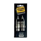 Lot de 2 adaptateurs XLR femelle - CINCH mâle YELLOW CABLE
