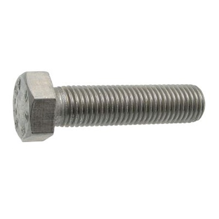 Vis à tête hexagonale filetage total inox 8 x 25mm