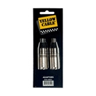 Lot de 2 adaptateurs XLR mâle - CINCH femelle YELLOW CABLE