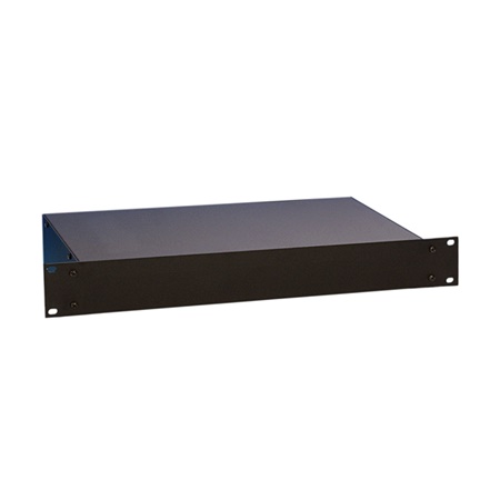 Chassis vierge rackable court 250mm en acier avec serrure - 19'' - 1U