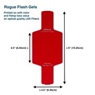 Filtres de correction Rogue Flash Gels - Color Correction Filter Kit 3