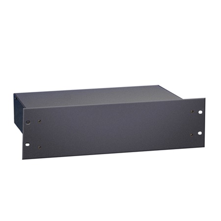 Chassis vierge rackable court 250mm en acier avec serrure - 19'' - 3U