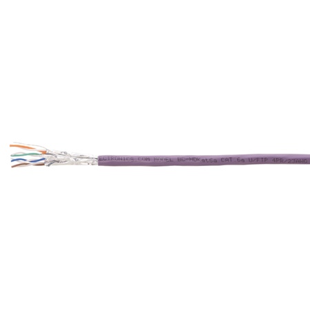 Câble Ethernet Cat6a U/FTP KRAMER BC-UNIKat - 304,8m - Bleu
