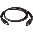 Cordon FIREWIRE/IEEE1394a - 6/6 pôles KLOTZ - longueur 1,50m