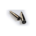 Lot de 2 adaptateurs XLR mâle - JACK STEREO femelle YELLOW CABLE