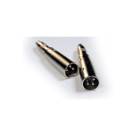 Lot de 2 adaptateurs XLR mâle - JACK STEREO femelle YELLOW CABLE